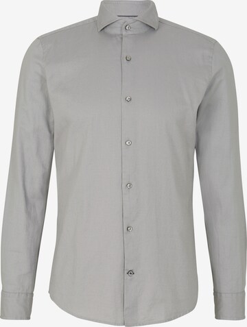 JOOP! Button Up Shirt ' Pejos ' in Grey: front