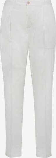 Boggi Milano Pantalon à pince 'Pinces' en blanc, Vue avec produit