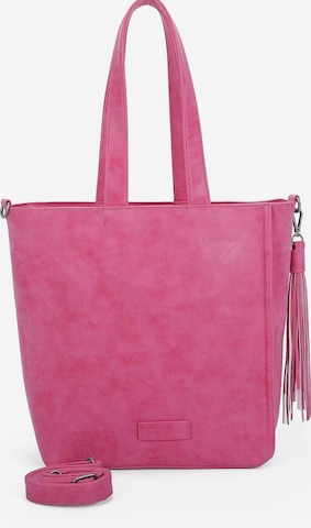 Fritzi aus Preußen Shopper 'Fritzi' in Pink: front