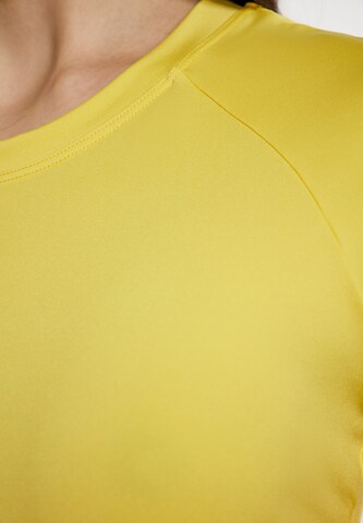 T-shirt fonctionnel myMo ATHLSR en jaune
