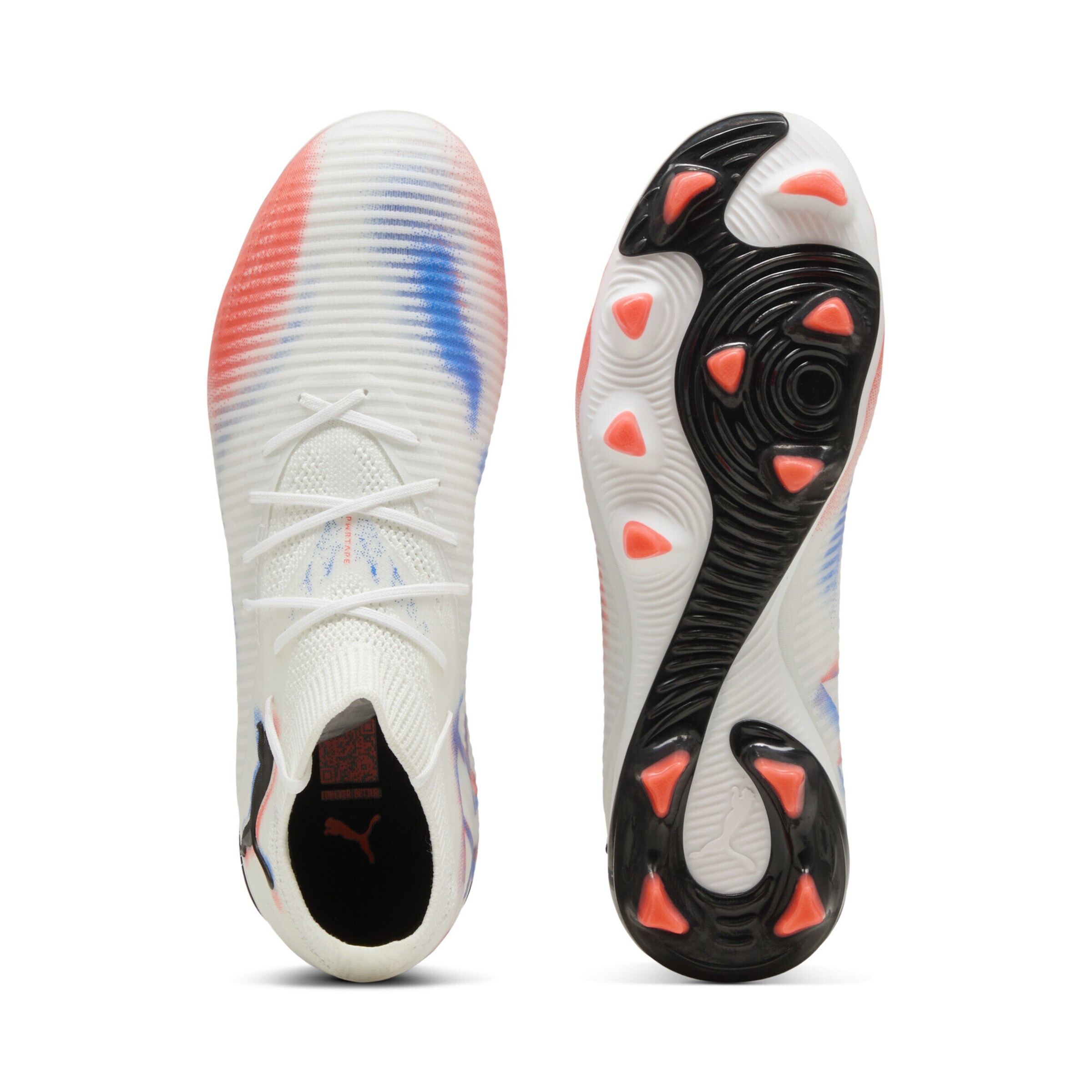 Chaussure de foot 'Future 8 Pro' PUMA en blanc
