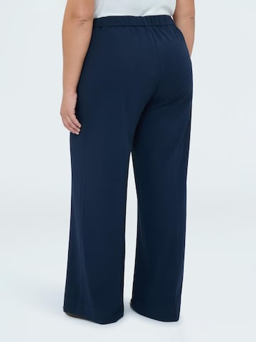 Fiorella Rubino Wide leg Broek in Blauw
