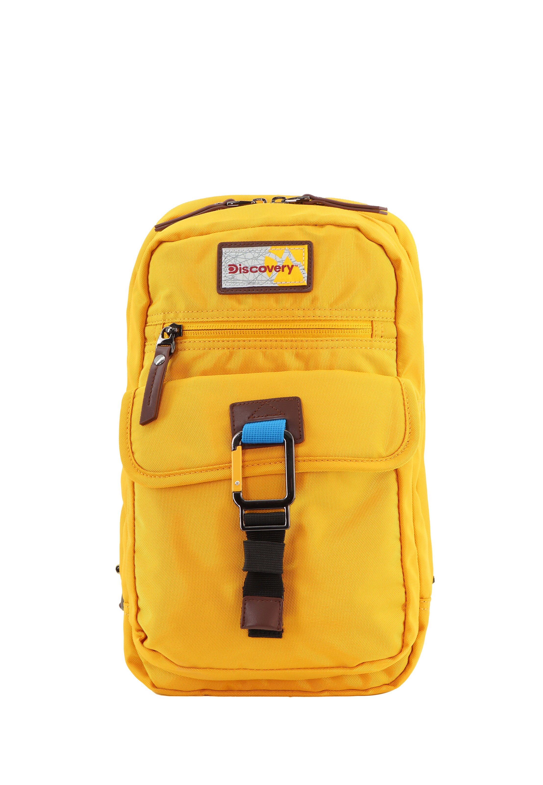Discovery Backpack in Yellow: front