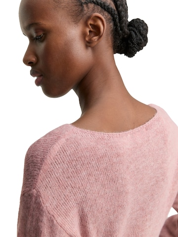 TOM TAILOR DENIM Sweater in Pink