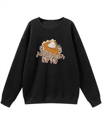 GORHEY Sweatshirt in Black