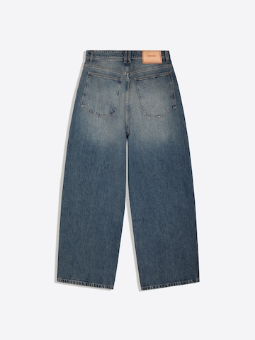 Bershka Baggy Farkut värissä sininen
