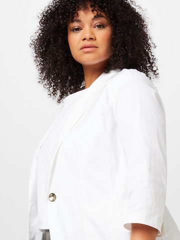 Persona by Marina Rinaldi Blazer 'CAPUA' in White