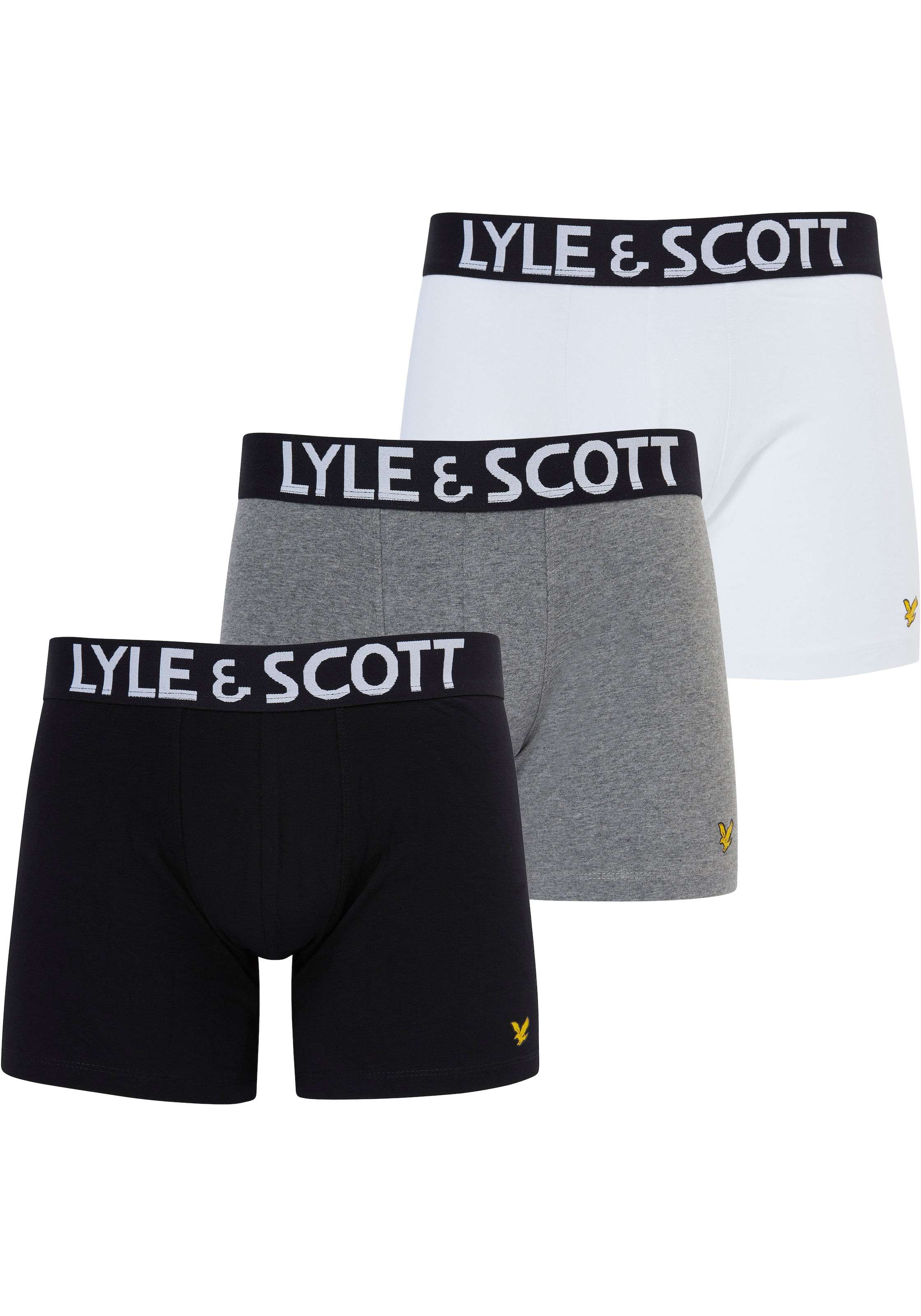 Lyle & Scott - Boxers em mistura de cores: frente