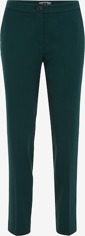 WE Fashion Slimfit Chinohousut värissä vihreä: etupuoli