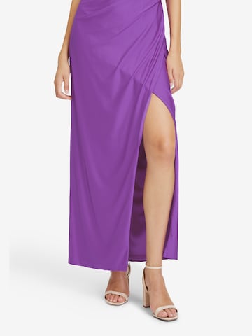 Vera Mont Evening Dress in Purple