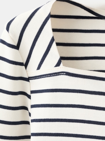 MANGO Тениска 'PORTA' в бяло