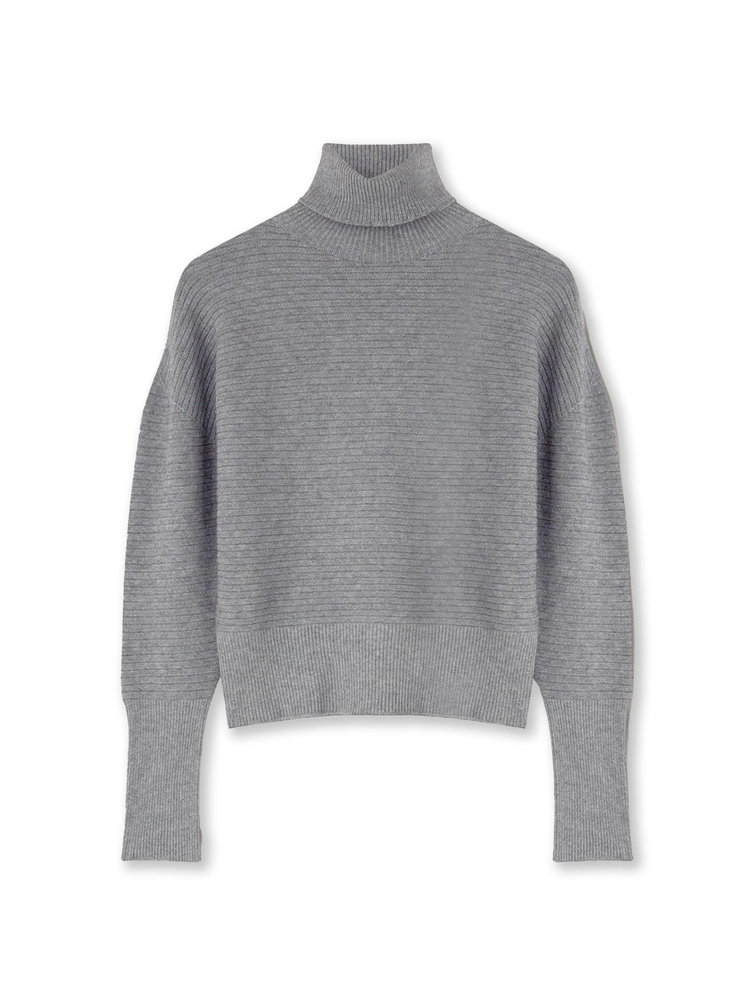 MOTIVI Trui in Grijs: voorkant