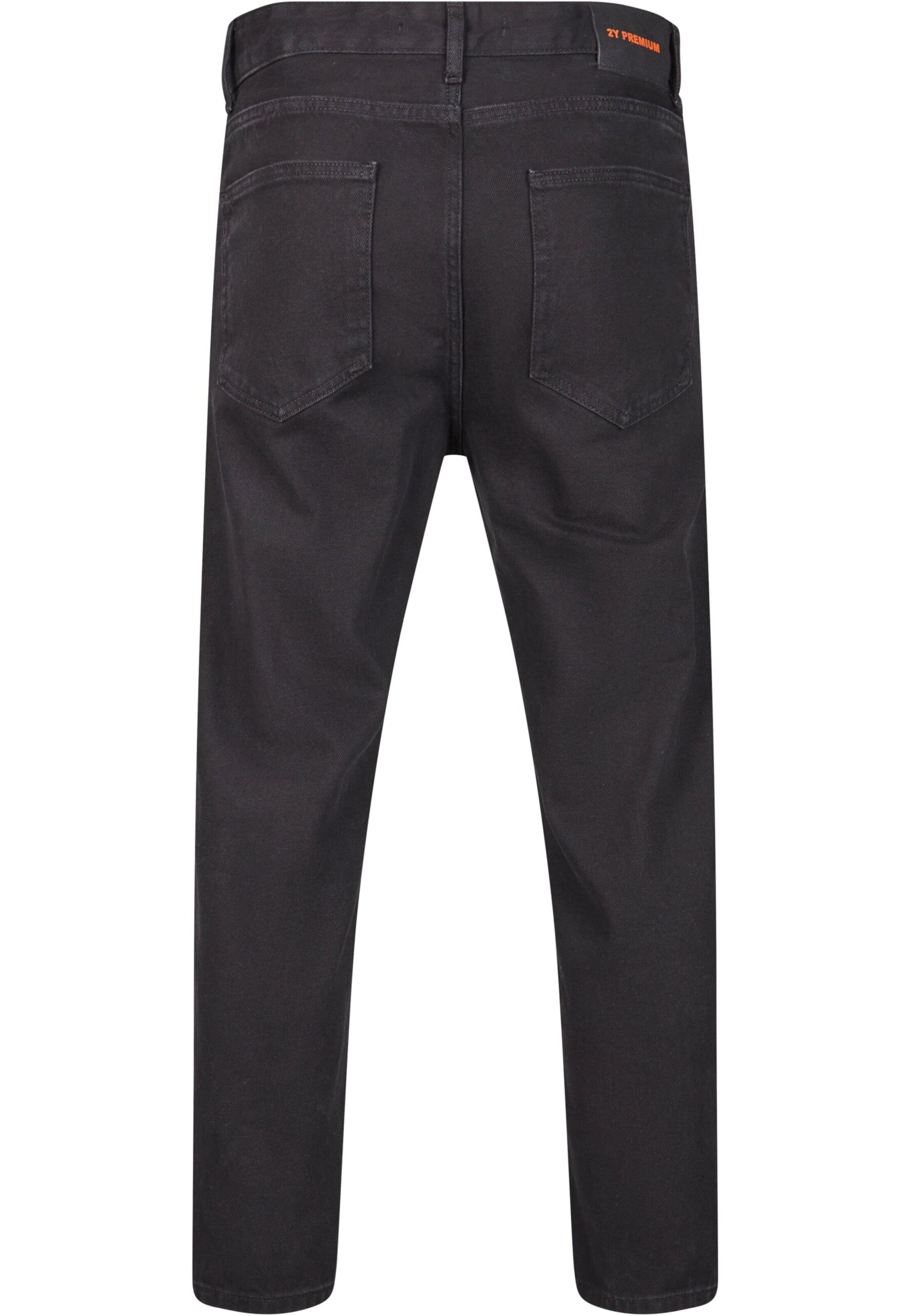 2Y Premium Regular Jeans in Black