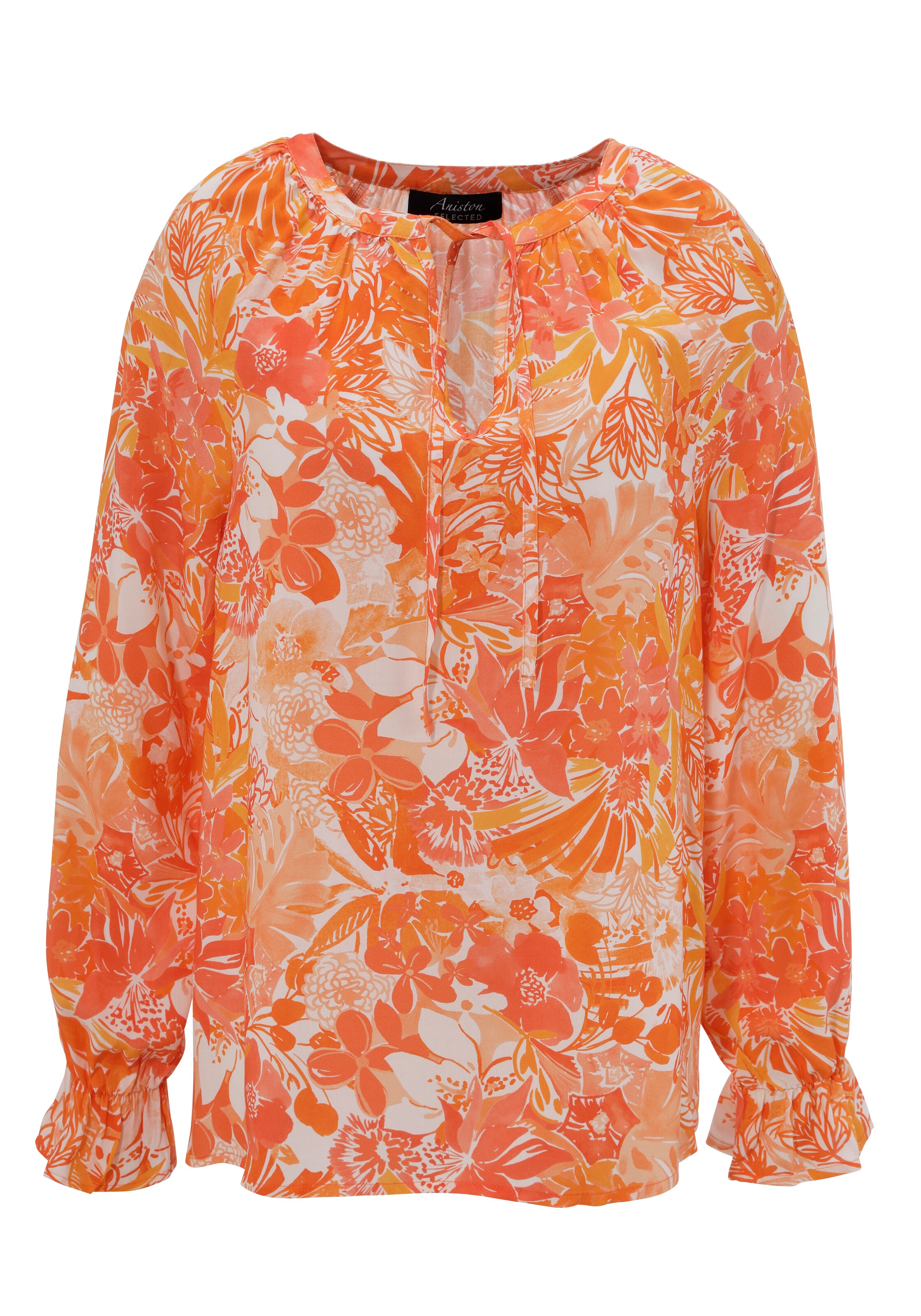 Aniston SELECTED Blouse in Orange: front