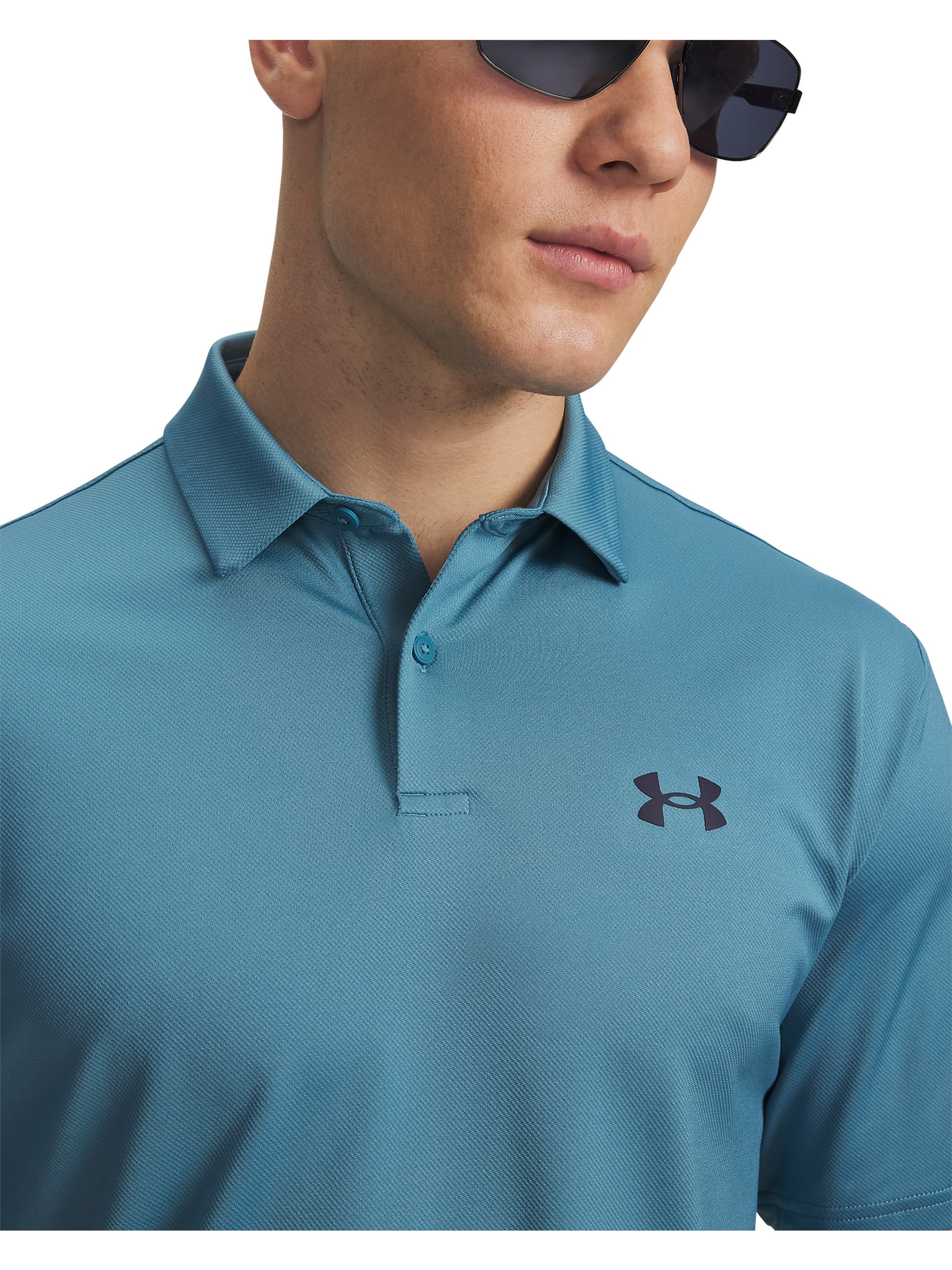 UNDER ARMOUR Functioneel shirt 'UA Matchplay' in Blauw