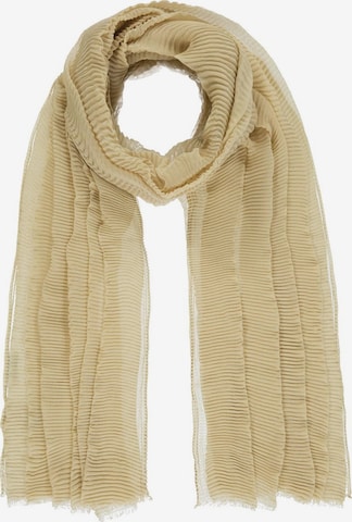 Passigatti Wrap 'Plissee' in Beige: front