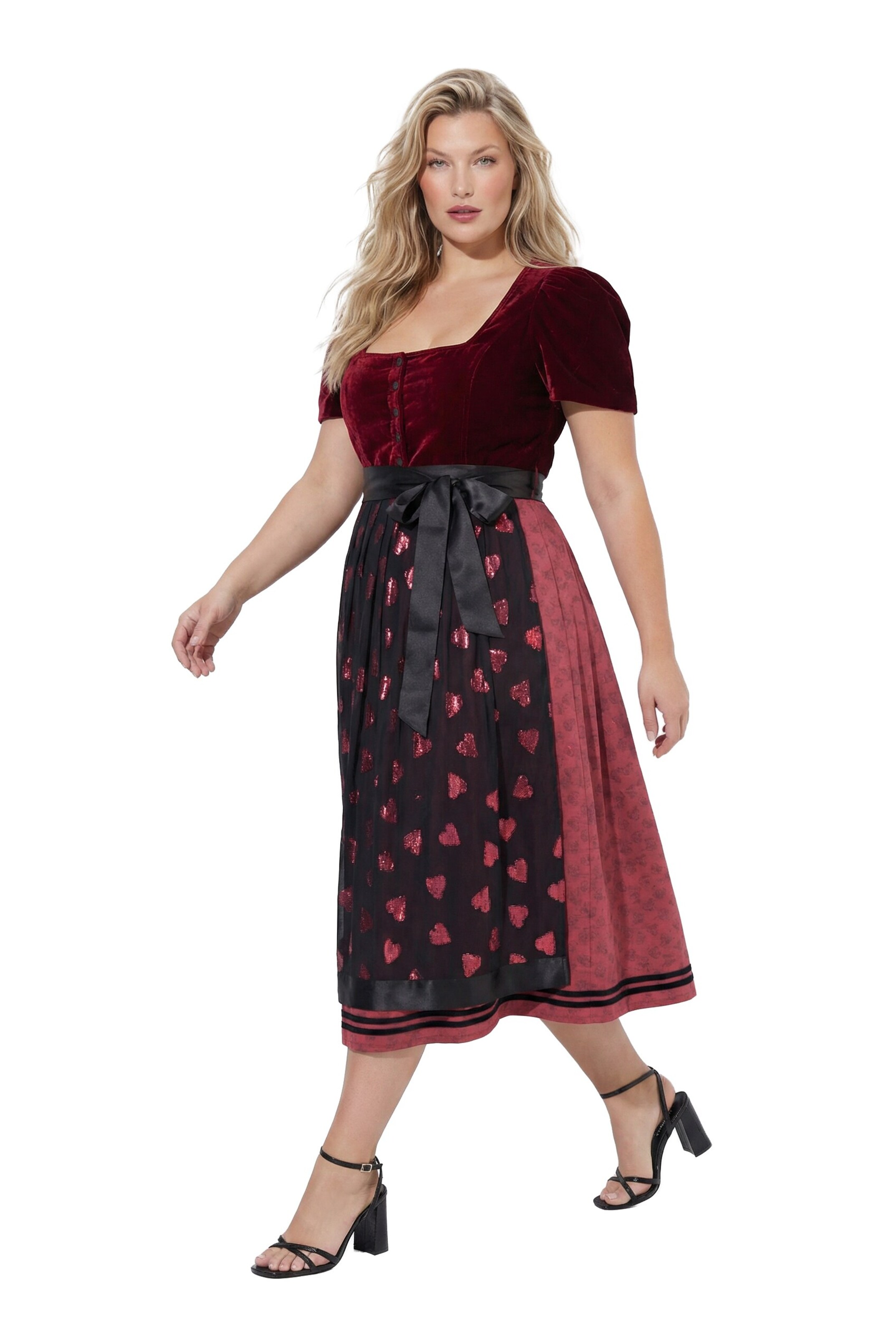 Ulla Popken Kleid in Rot
