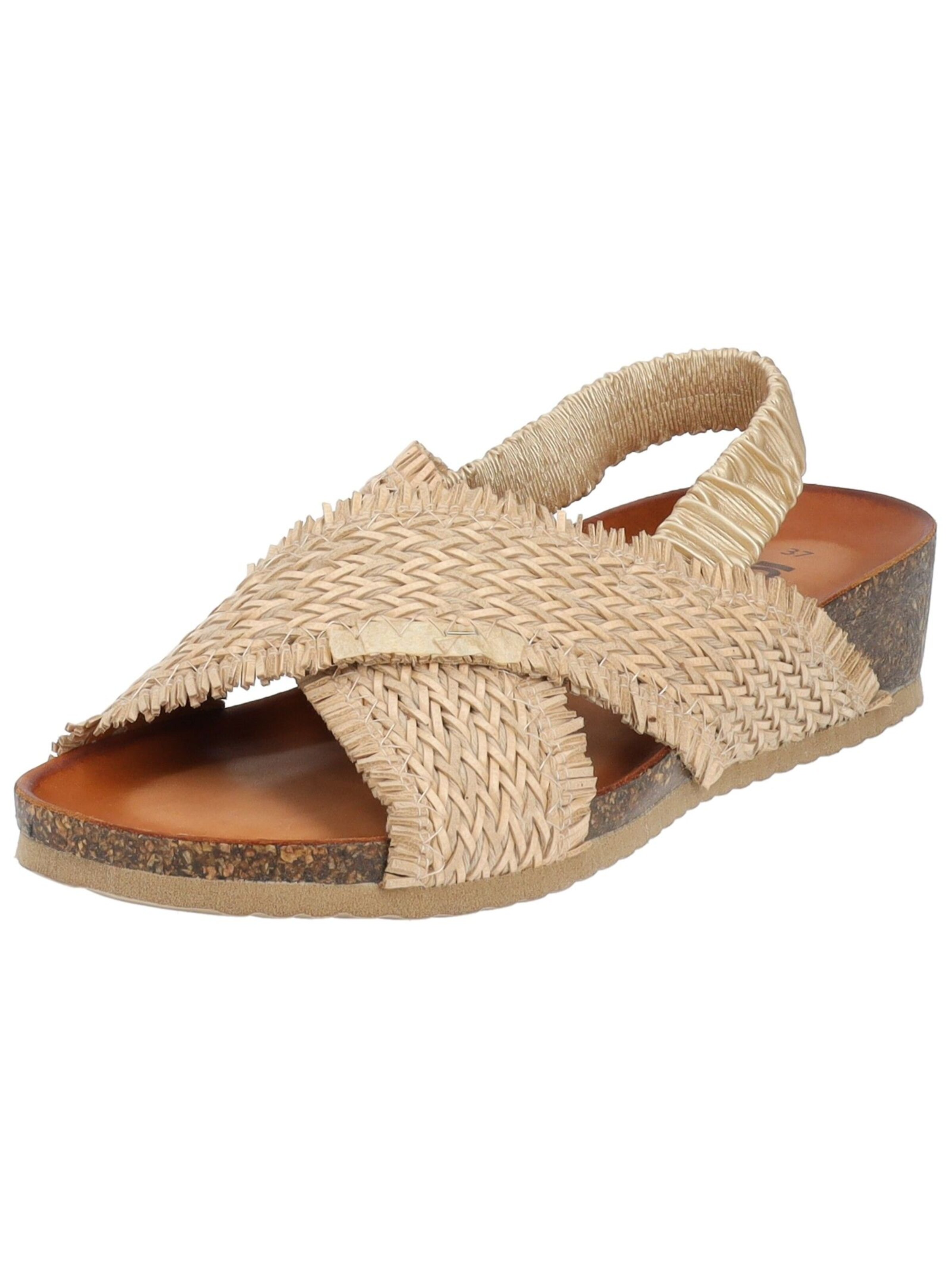 IGI&CO Strap sandal in Beige: front