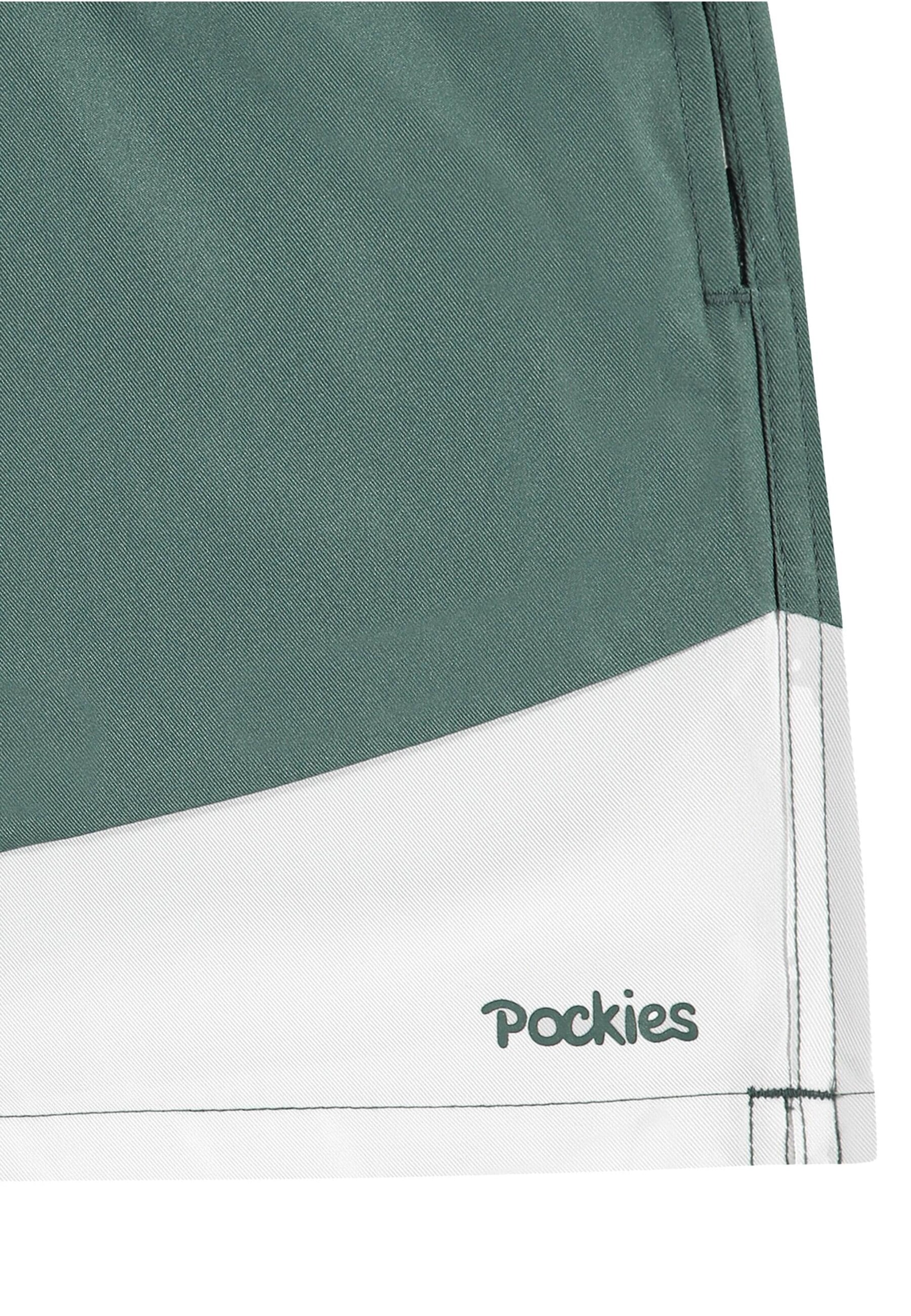 Pockies Badeshorts 'Lefties' in Grün