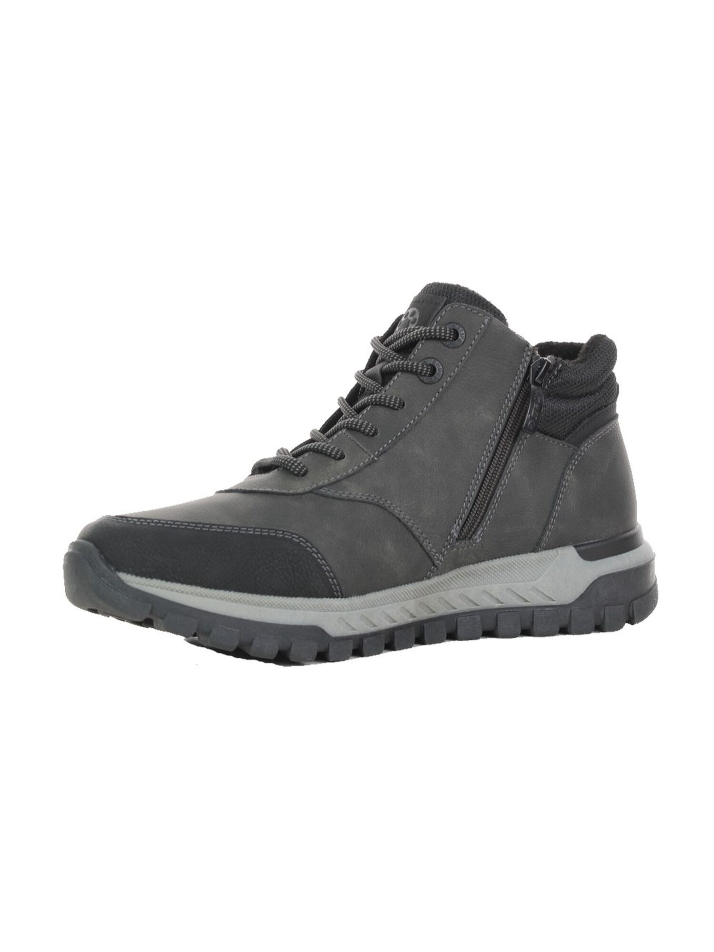 Relife Lace-up boot in Black: front
