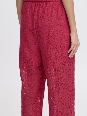 b.young Regular Trousers ' BYBXSOLACY ' in Red