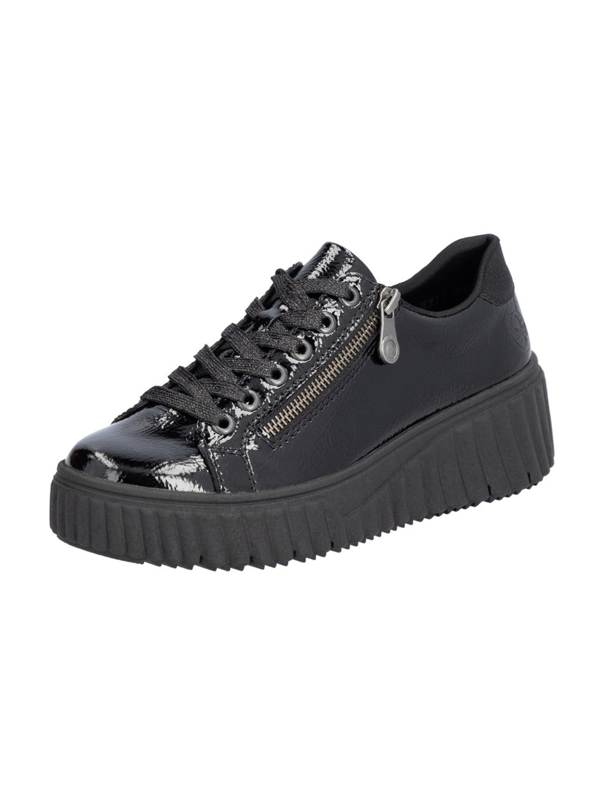 Rieker Sneakers in Black: front