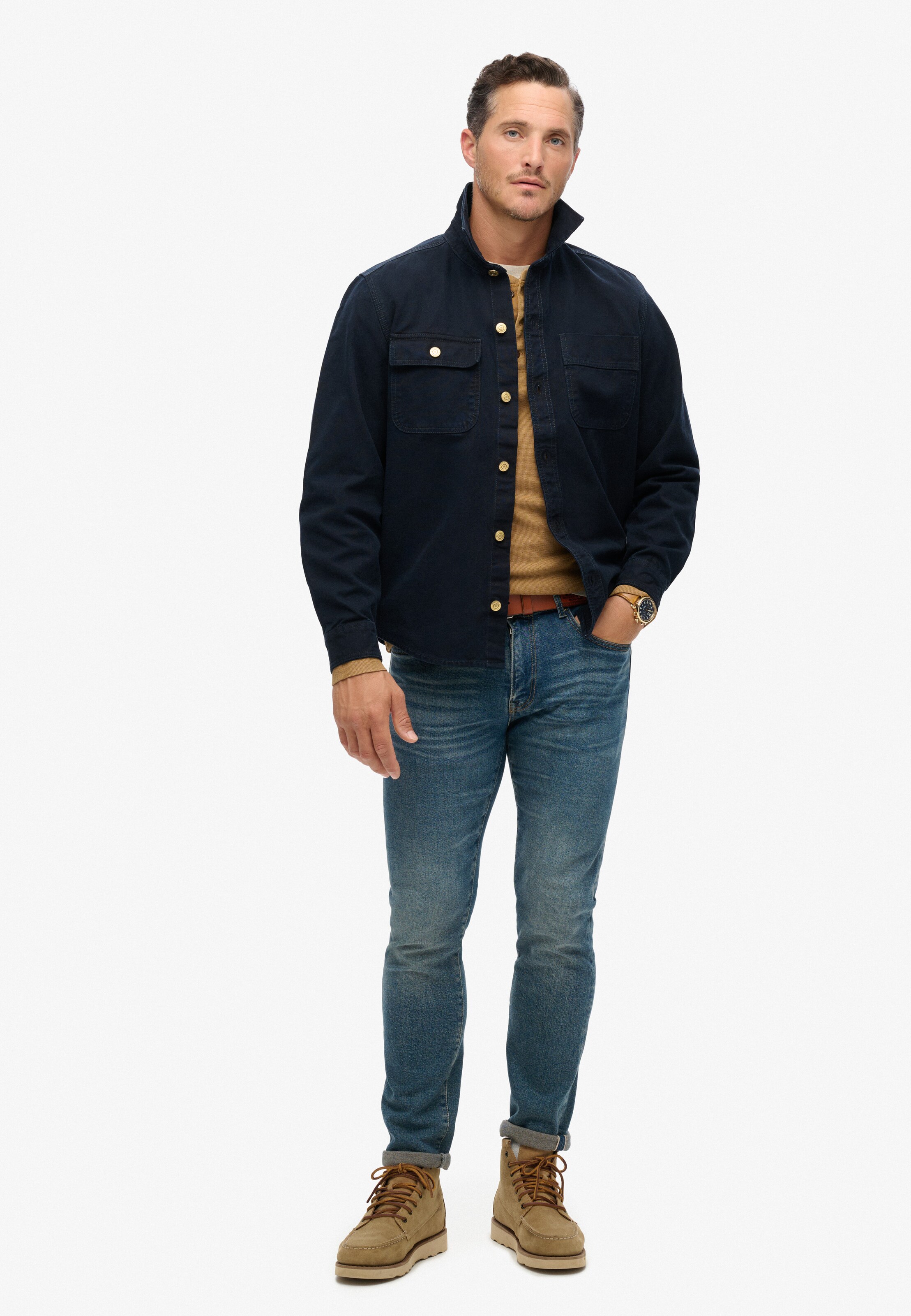 Superdry & Co Jacke in Blau