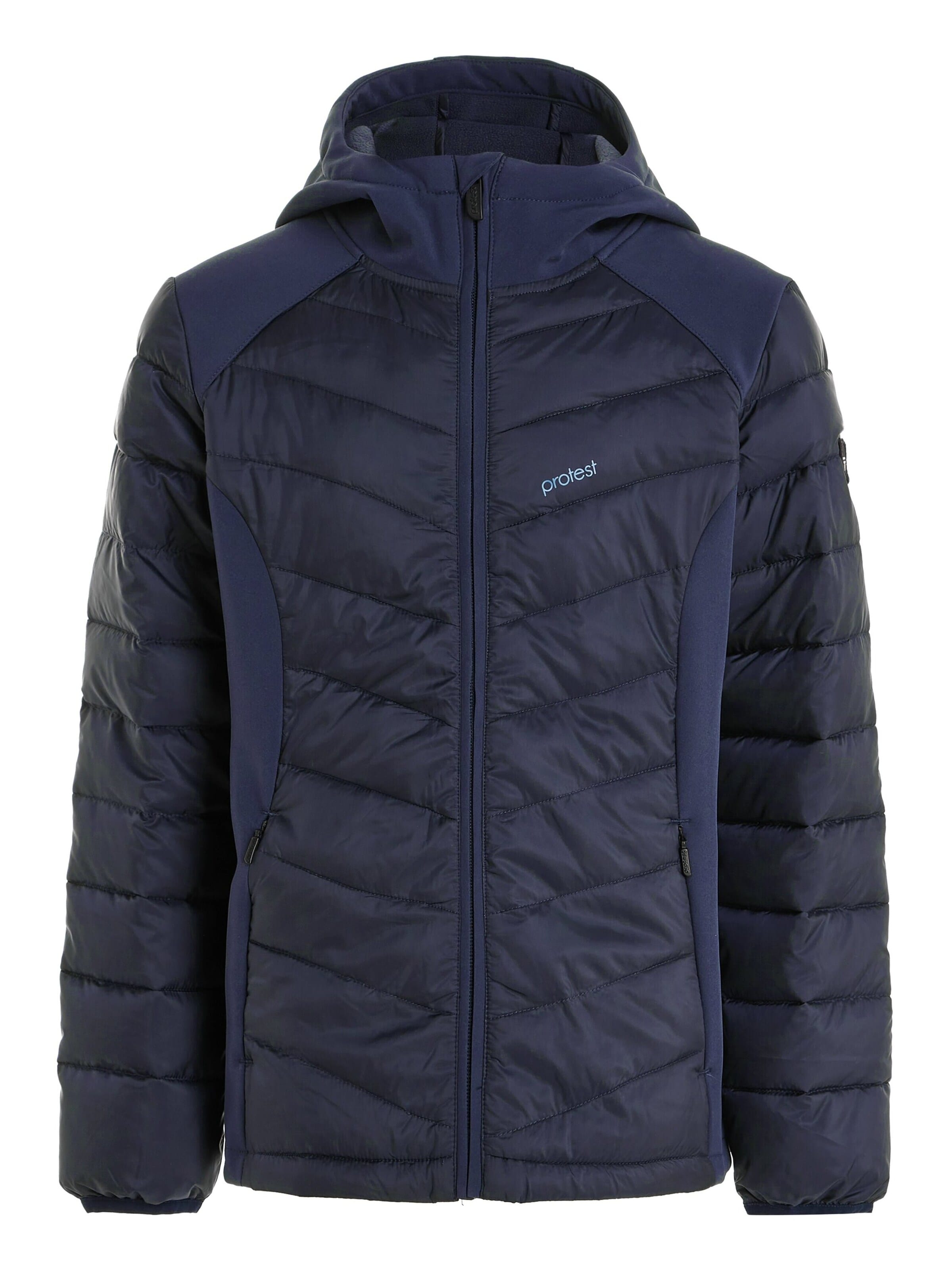 PROTEST Winterjas 'PRTCHARON JR' in Blauw: voorkant
