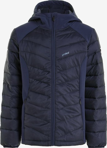 PROTEST Winterjas 'PRTCHARON JR' in Blauw: voorkant