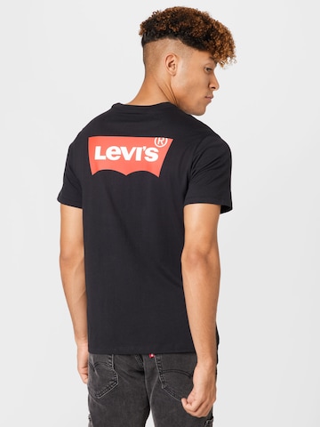 LEVI'S ® - regular Camiseta 'Graphic Crewneck Tee' en negro