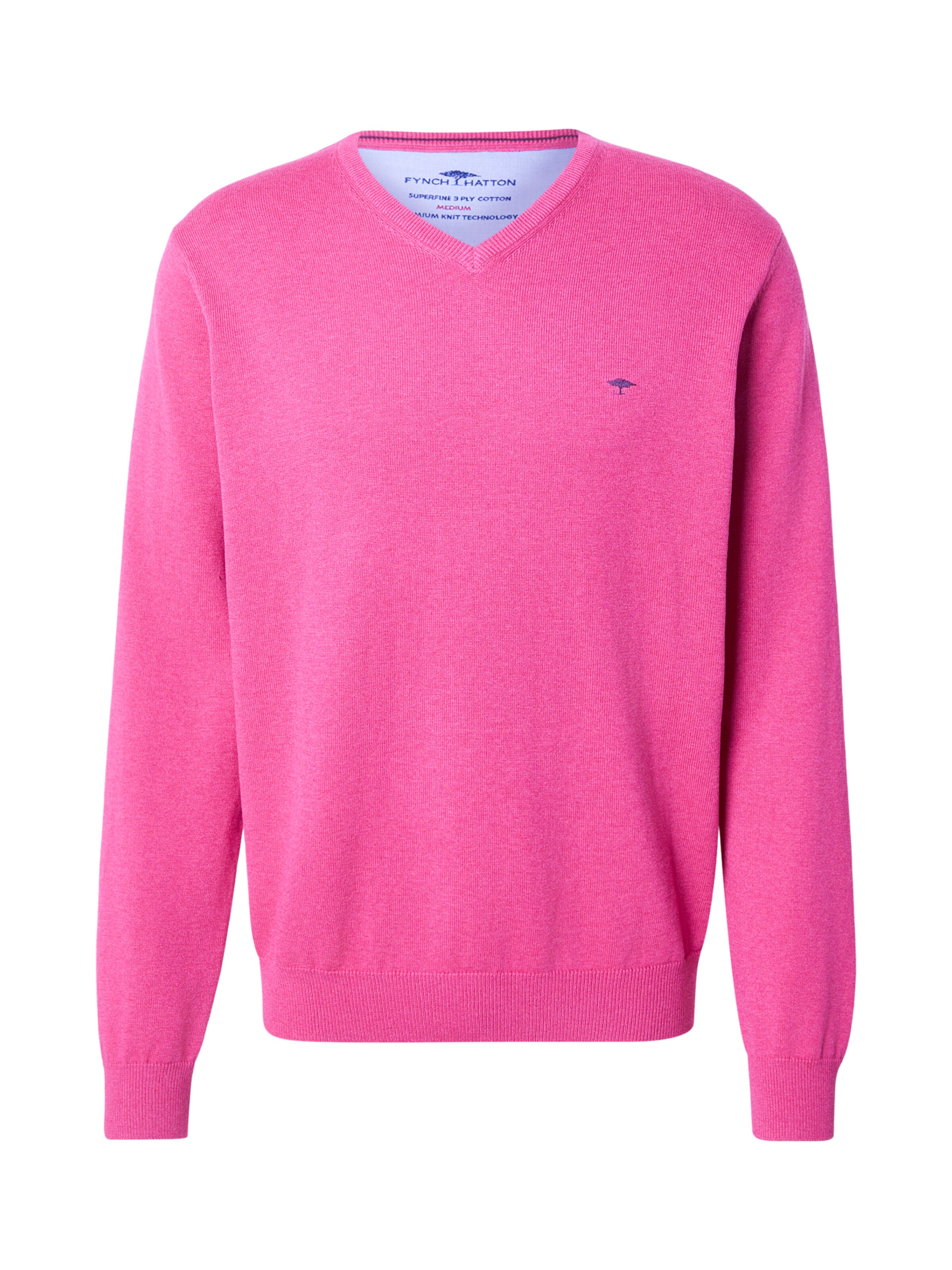 Pullover di FYNCH-HATTON in rosa: frontale