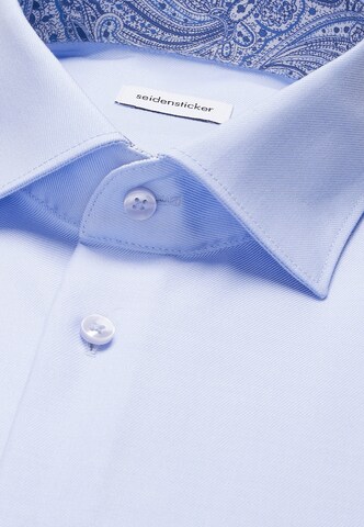 Coupe slim Chemise business SEIDENSTICKER en bleu