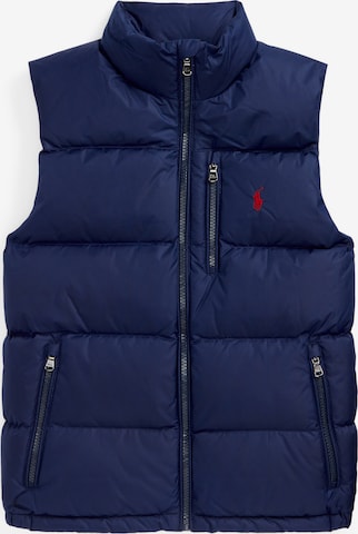 Gilet Polo Ralph Lauren en bleu : devant