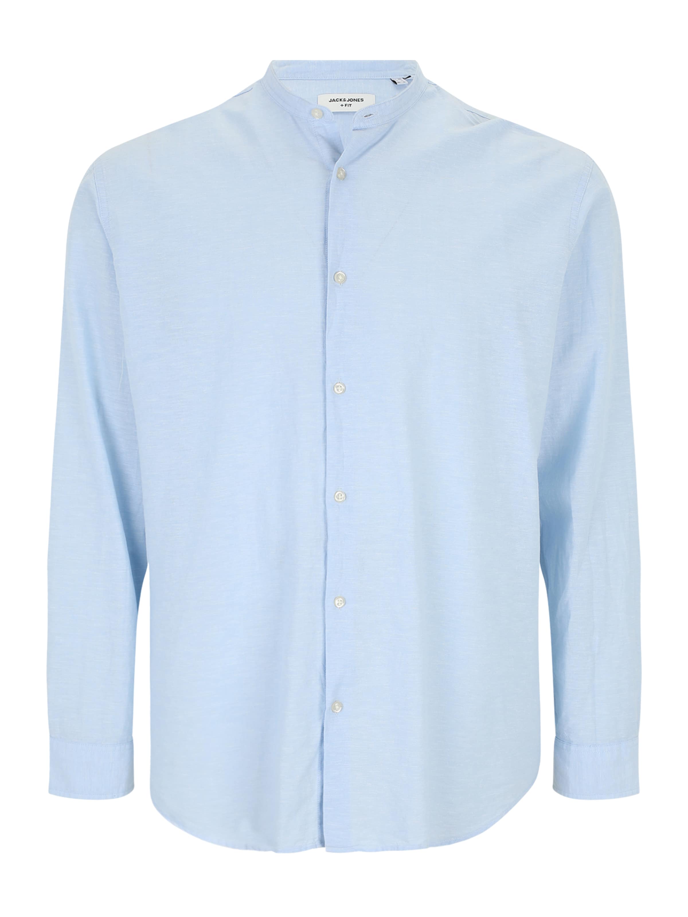 Jack & Jones Plus Úzky strih Košeľa 'JJEBreeze' - Modrá: predná strana