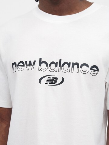 new balance Тениска в бяло