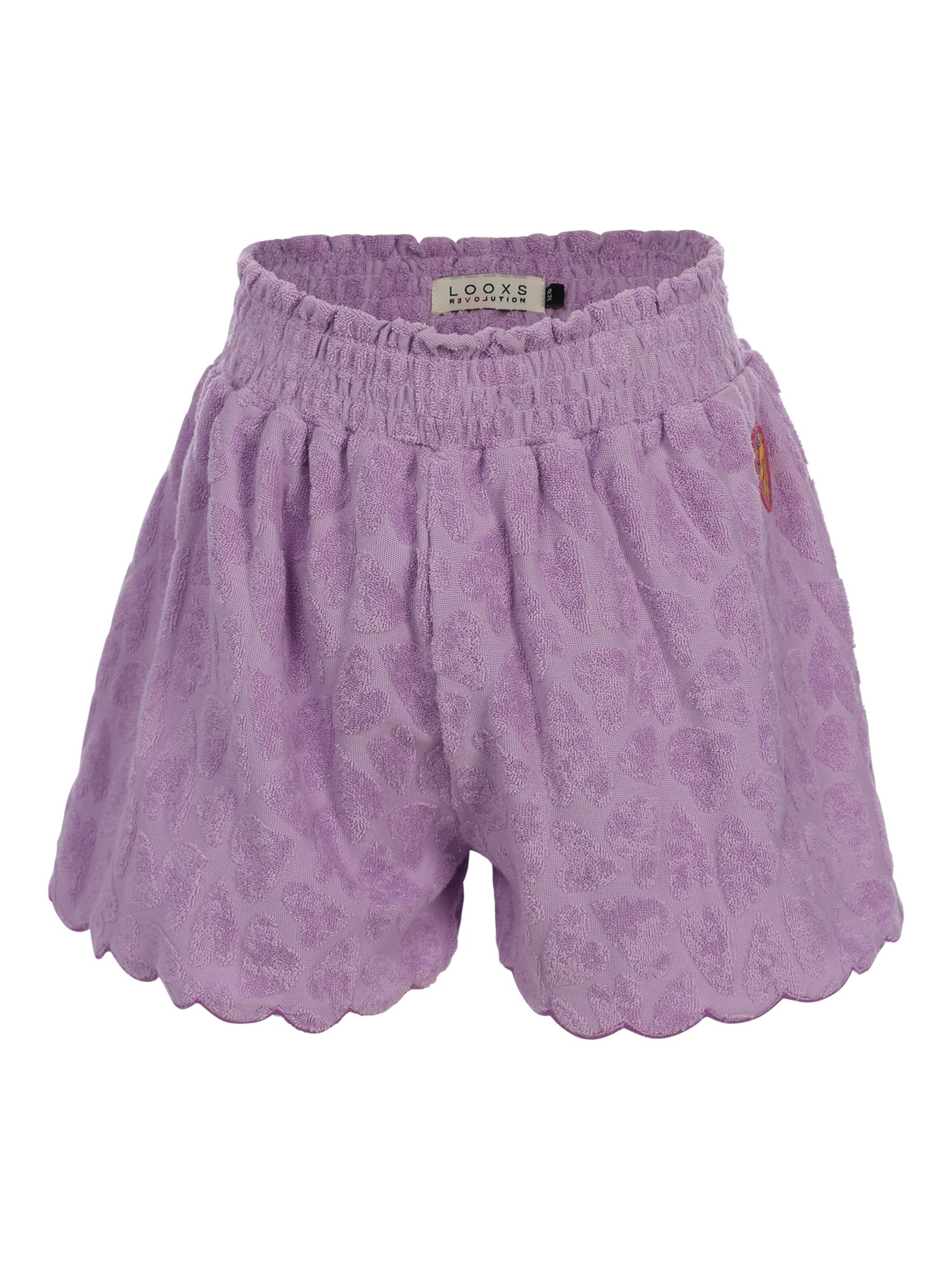 Looxs Revolution Loose fit Trousers in Purple: front