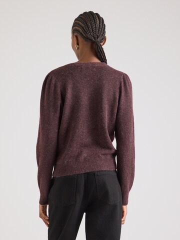 VERO MODA Knit cardigan 'VMDOFFY' in Red