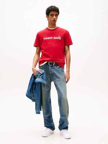Tommy Jeans Shirt in Rood