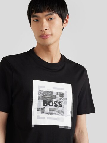 BOSS Shirt 'Urban' in Zwart