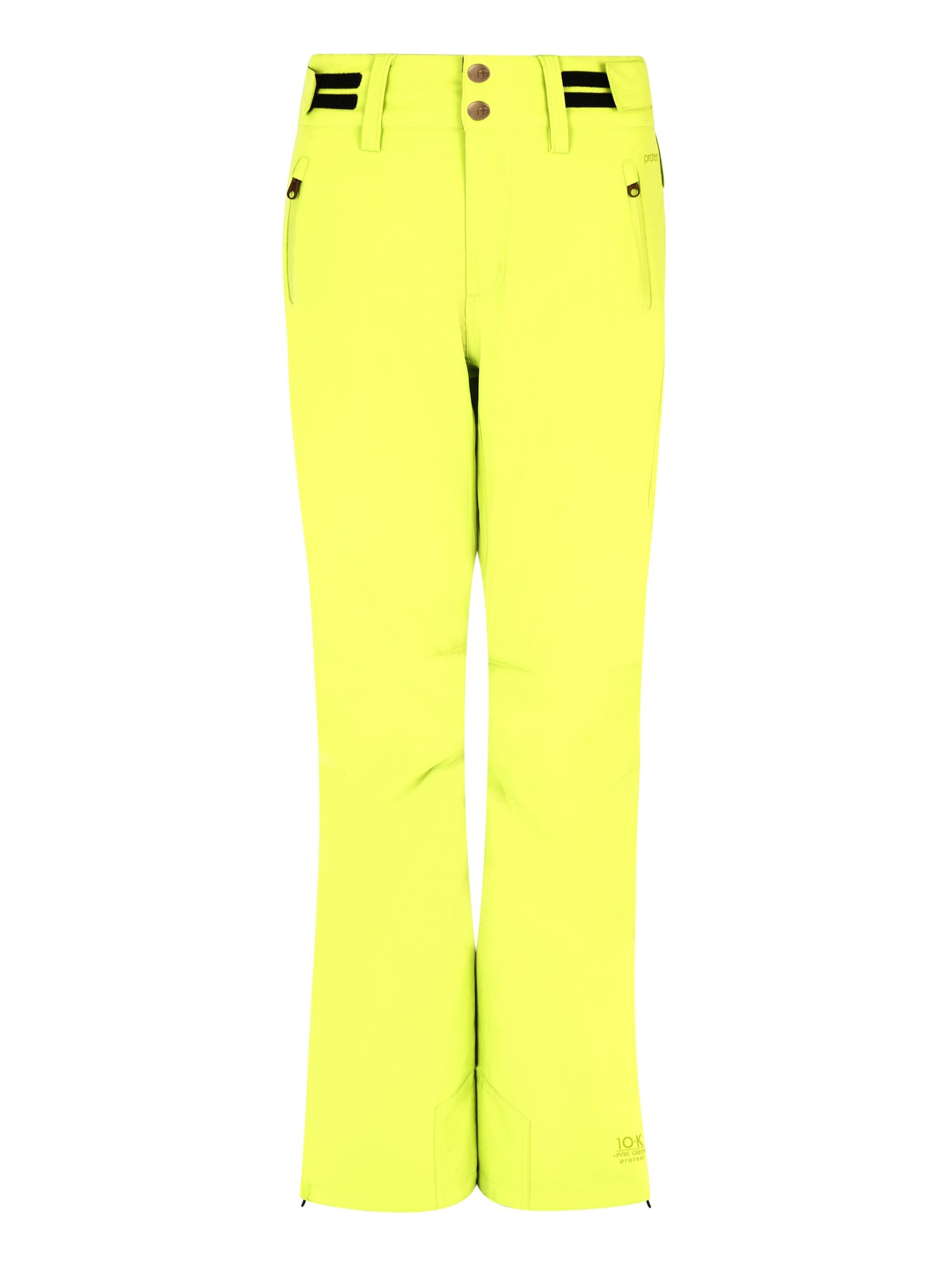 PROTEST Workout Pants 'PRTCINNAMONES' in Green: front