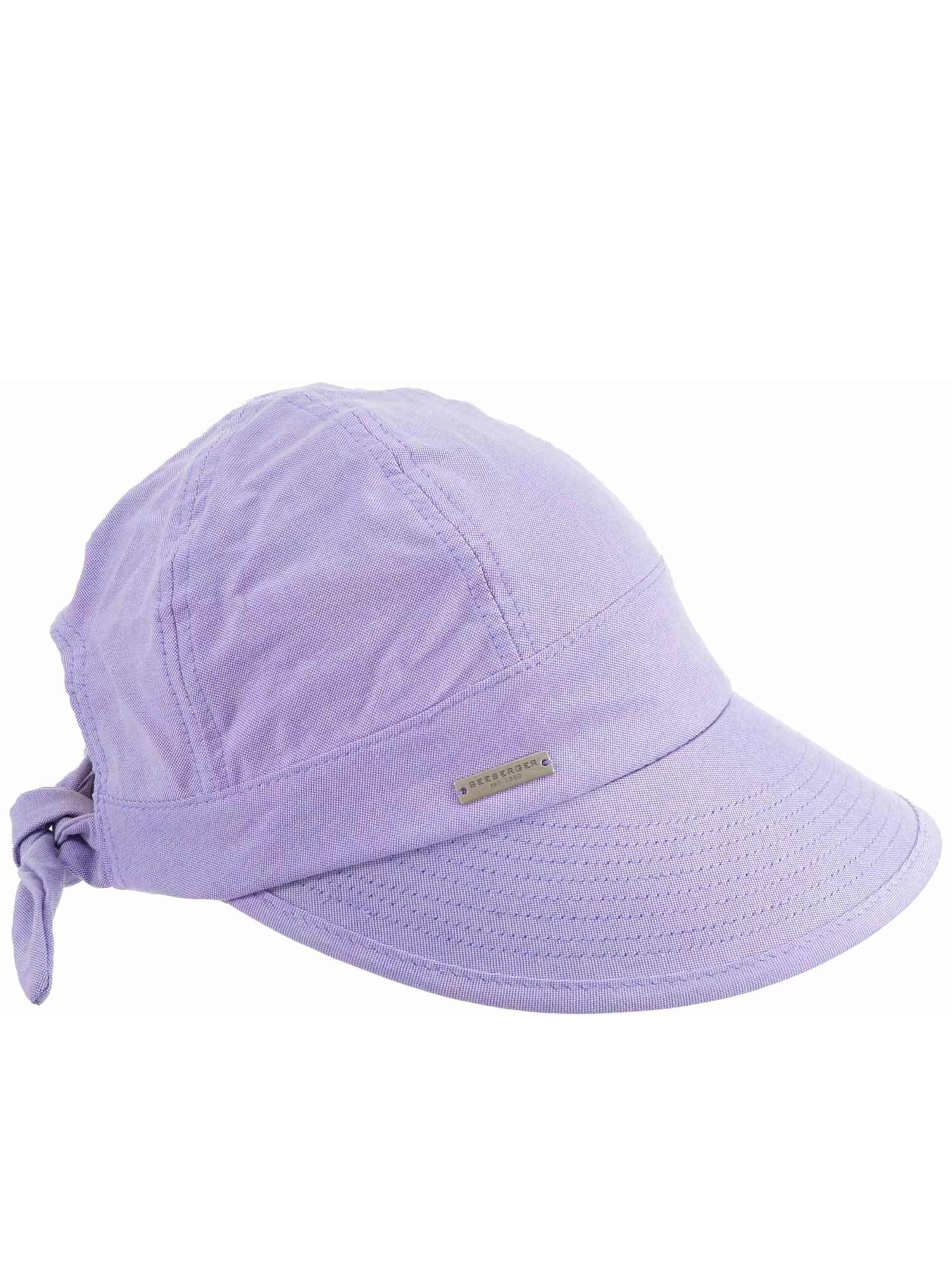 Seeberger Cap 'Cap'‌‌‌‌‌‌‌‌ in Lila: Vorderseite