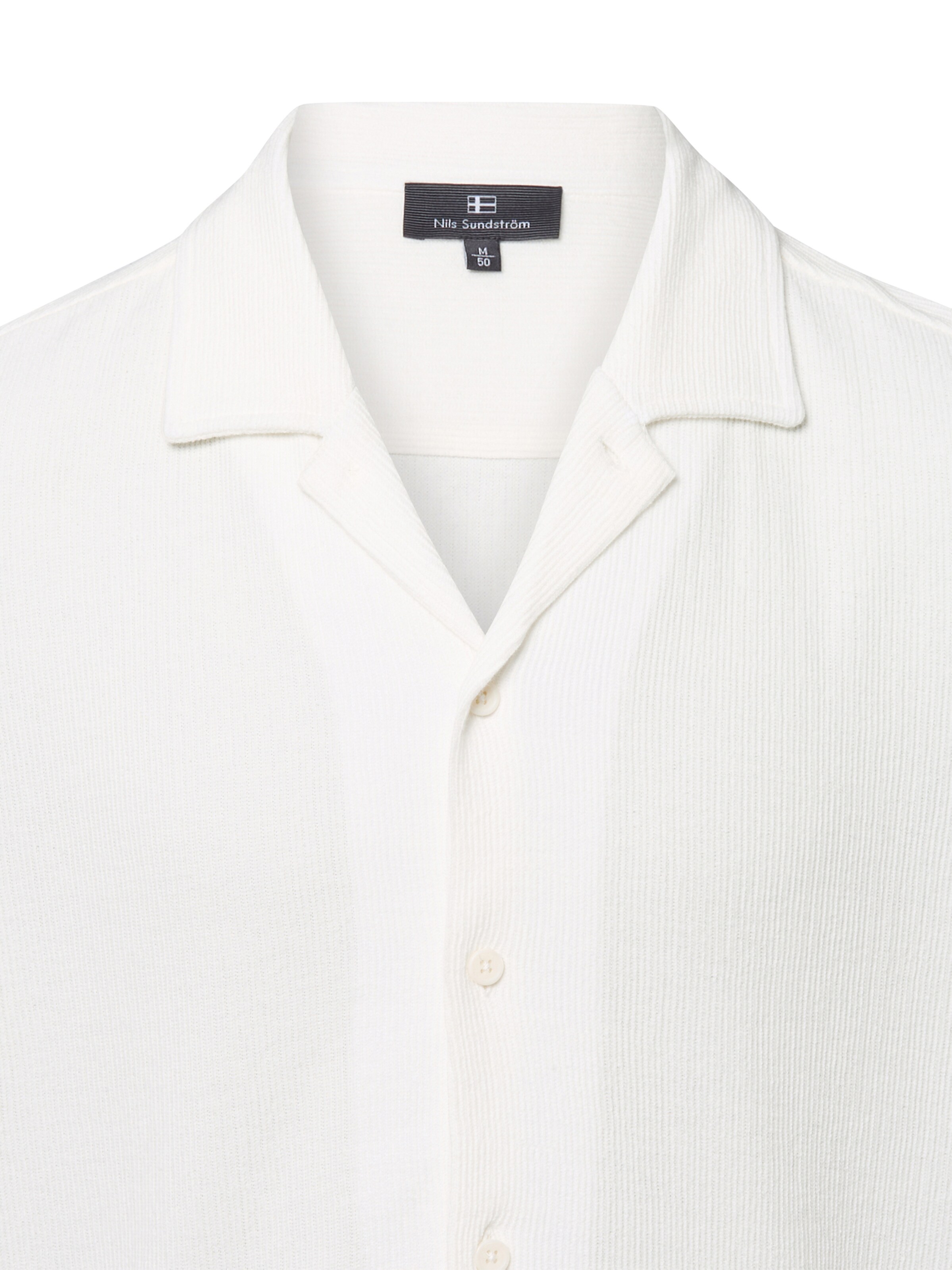 Nils Sundström Regular Fit Hemd in Weiß