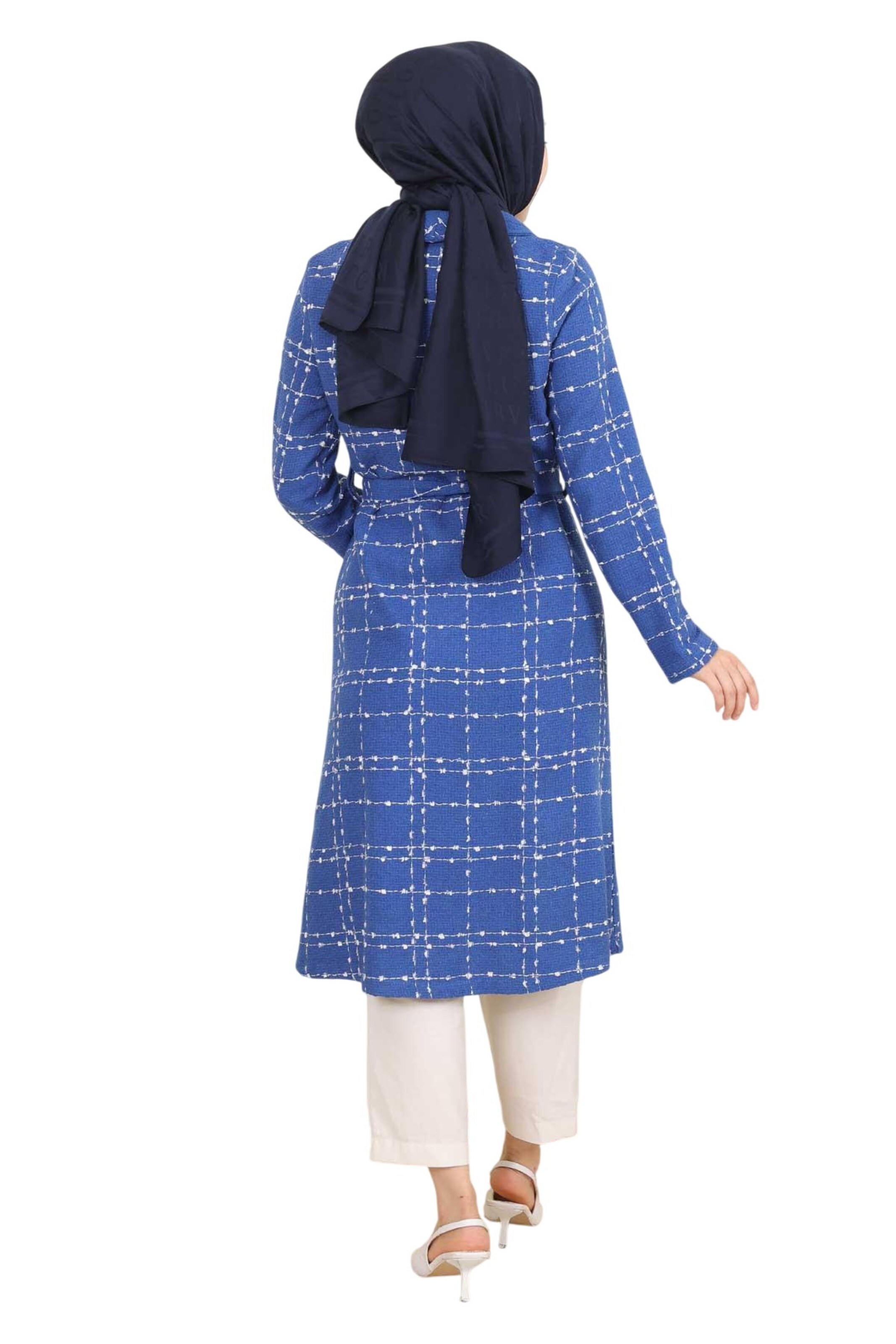 MODAMIHRAM Between-seasons coat in Blue