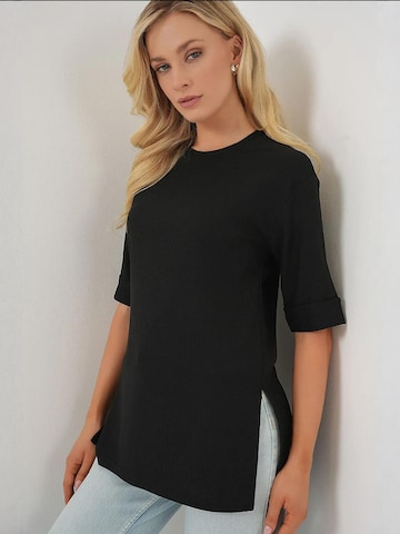 T-shirt Bigdart en noir : devant