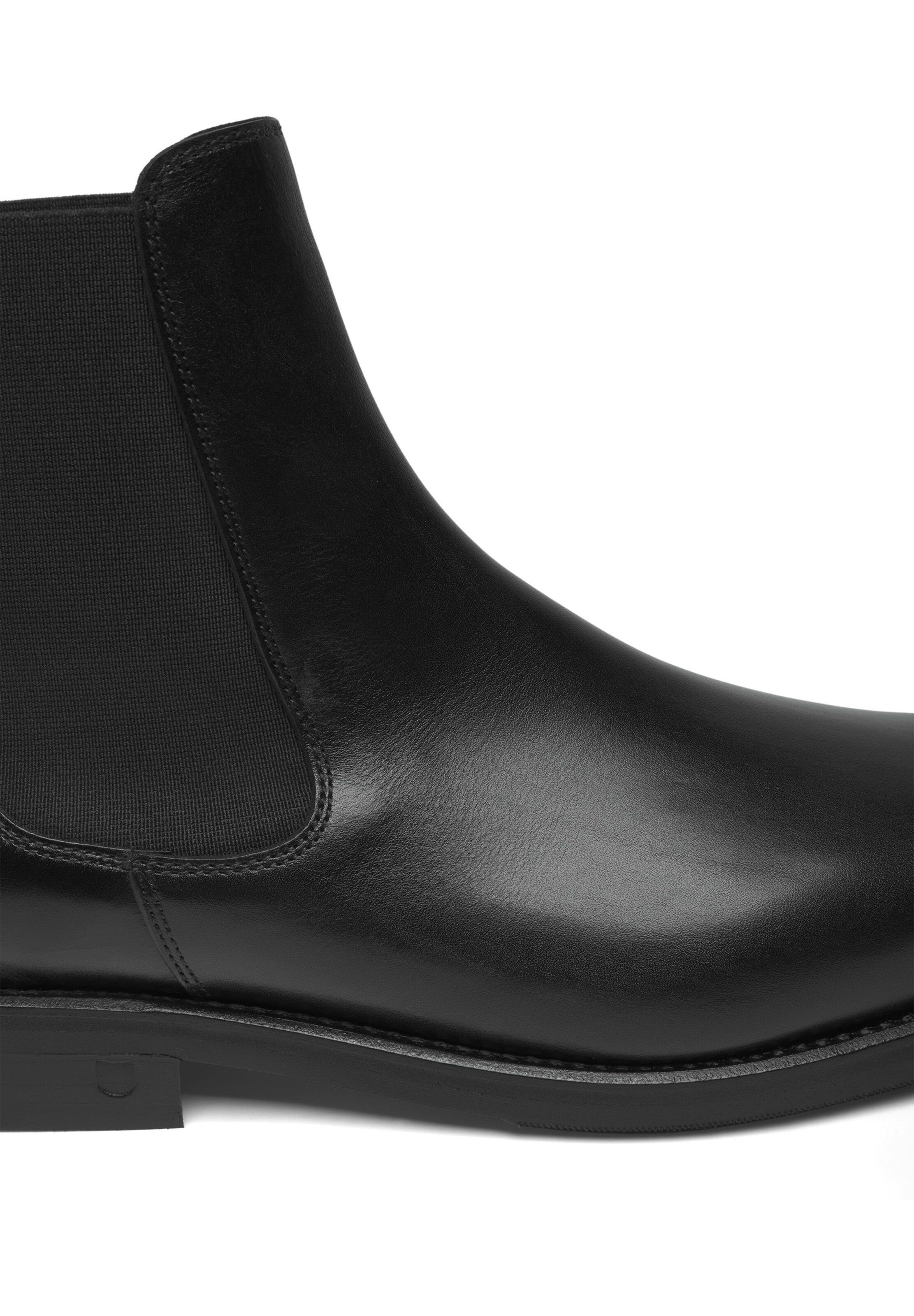 Henry Stevens Chelsea boots 'Winston' in Zwart