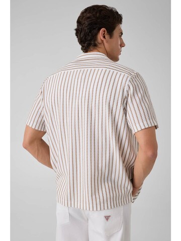 GUESS Regular Fit Hemd in Weiß