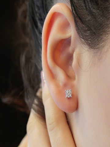 EinStein Diamant Earrings in Gold: front