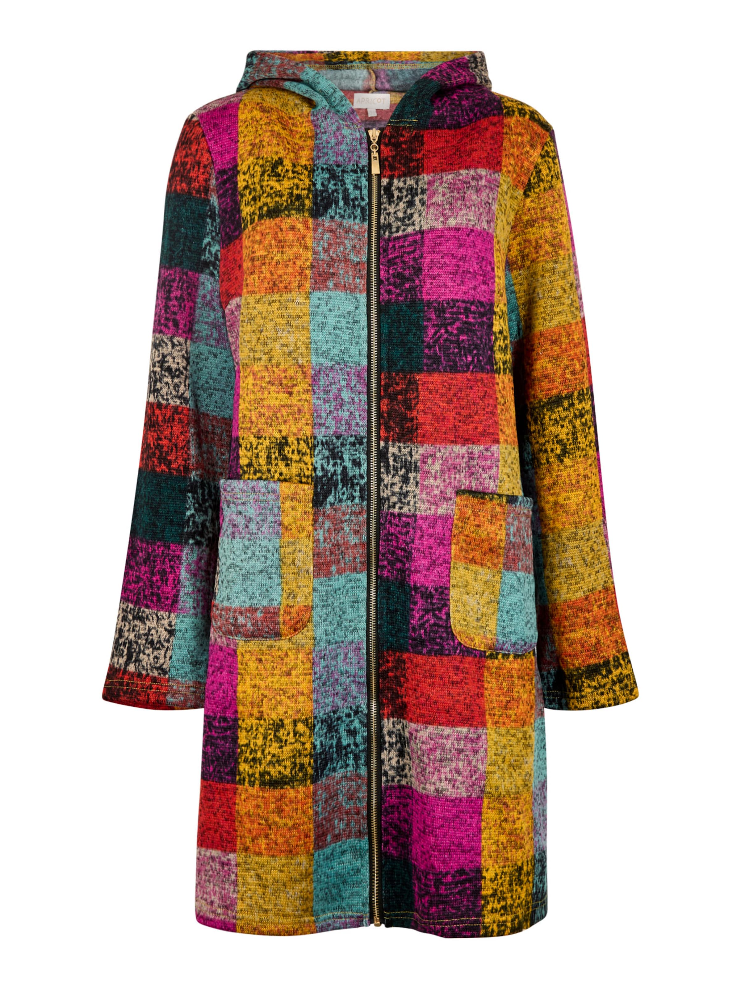 Apricot Gebreid vest in Gemengde kleuren: voorkant