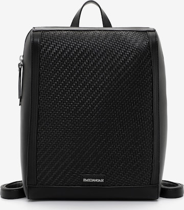 Emily & Noah Rucksack ' E&N Brenda ' in Schwarz: predná strana