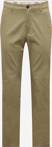 SELECTED HOMME Chino Pants 'Stoke' in Green: front